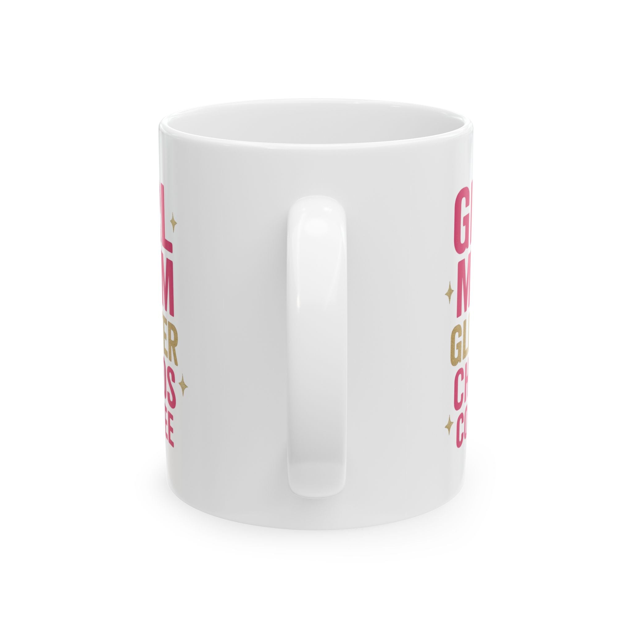 Girl Mom Glitter Chaos Coffee Coffee Mug | Gift for Mom | Ceramic Mug