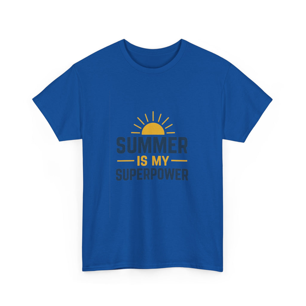 Retired Teacher Summer Is My Superpower T-Shirt | Teacher Gift | Graphic Tee