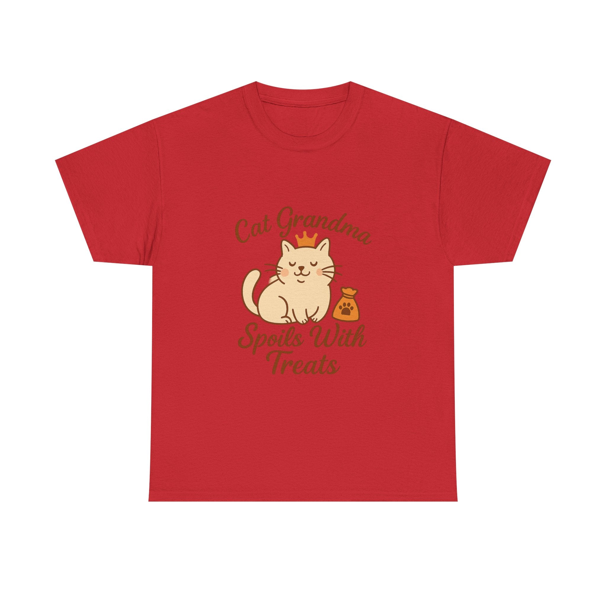 Cat Grandma Spoils With Treats T-Shirt | Cat Lover Gift | Graphic Tee