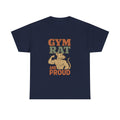 Certified Gym Rat No Regrets T-Shirt | Funny Fitness Gift | Graphic Tee
