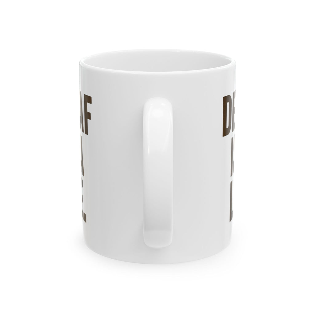 Decaf Is a Lie Coffee Mug | Unique Gift | Ceramic Mug