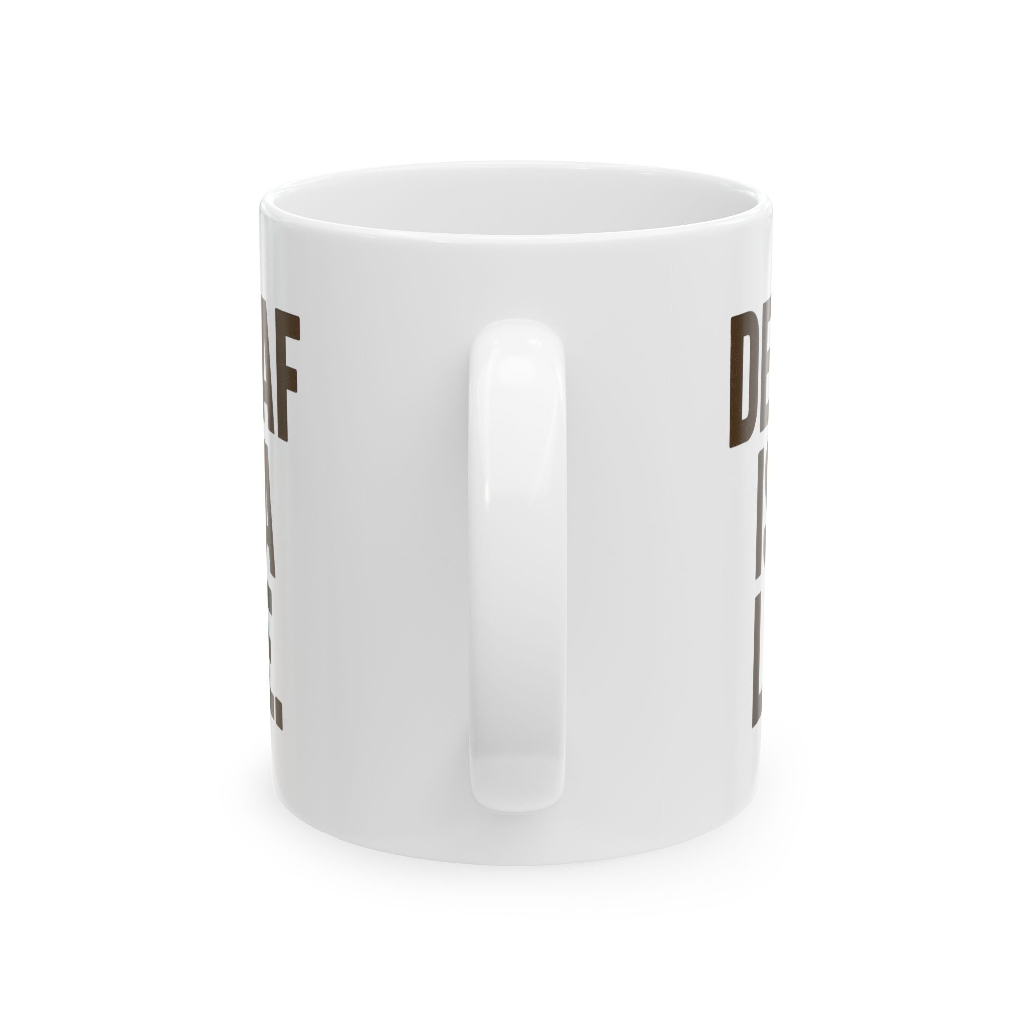 Decaf Is a Lie Coffee Mug | Unique Gift | Ceramic Mug