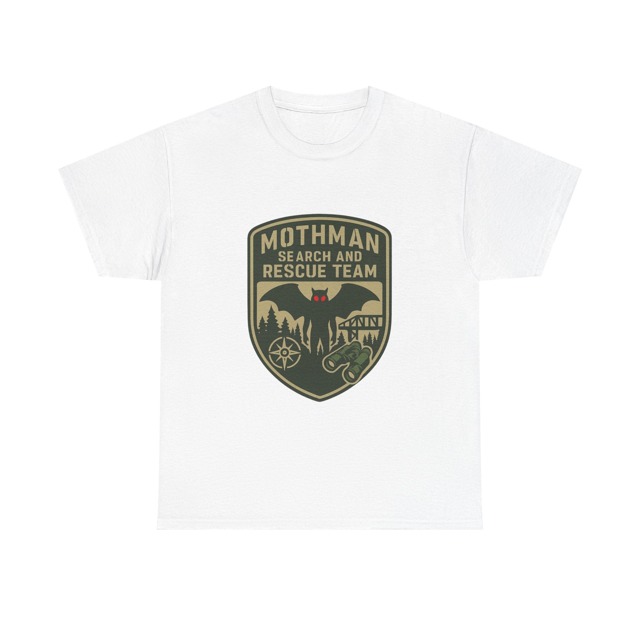 Mothman Search And Rescue Team T-Shirt | Unique Gift | Graphic Tee
