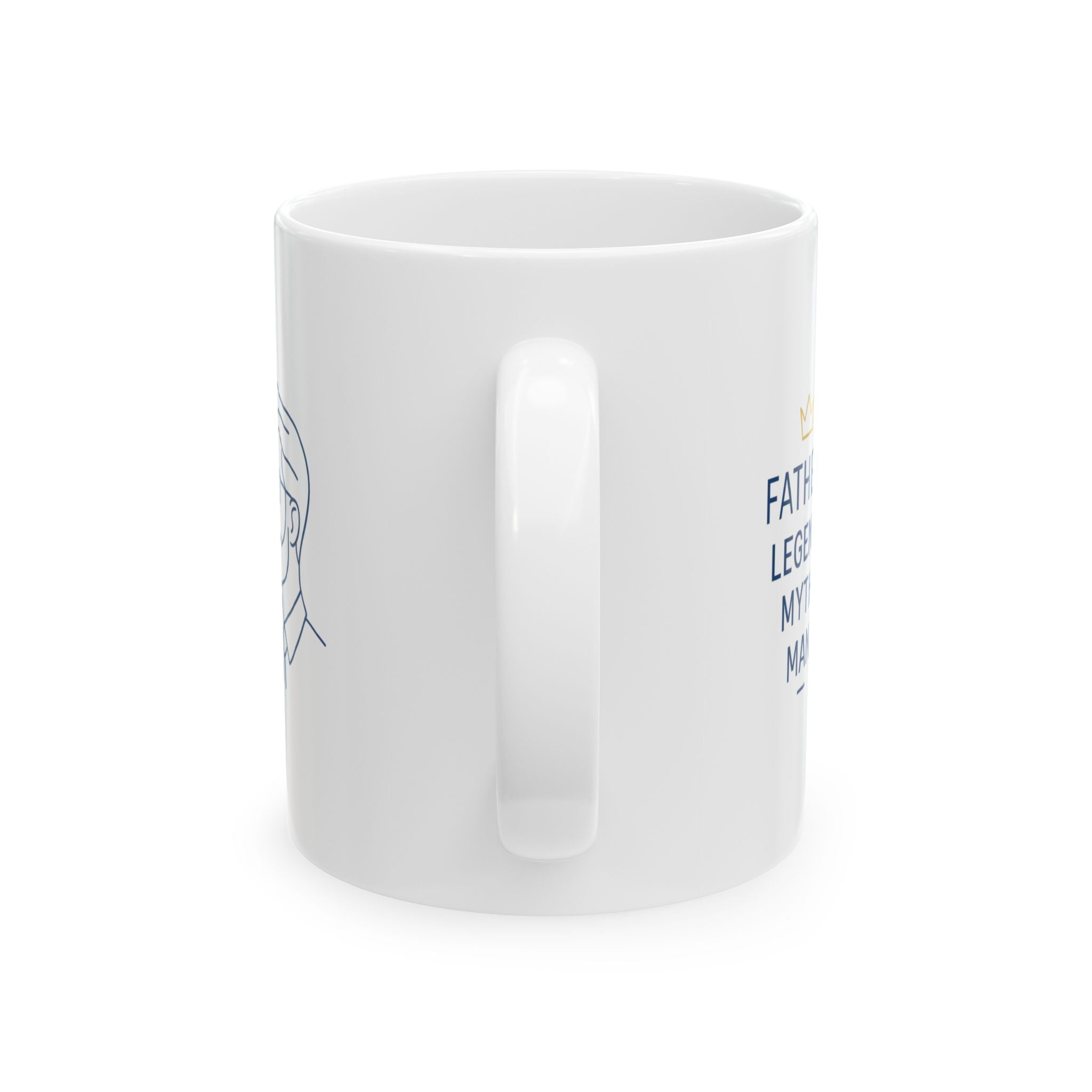 Father Powered By Love And Coffee Coffee Mug | Father Gift | Ceramic Mug