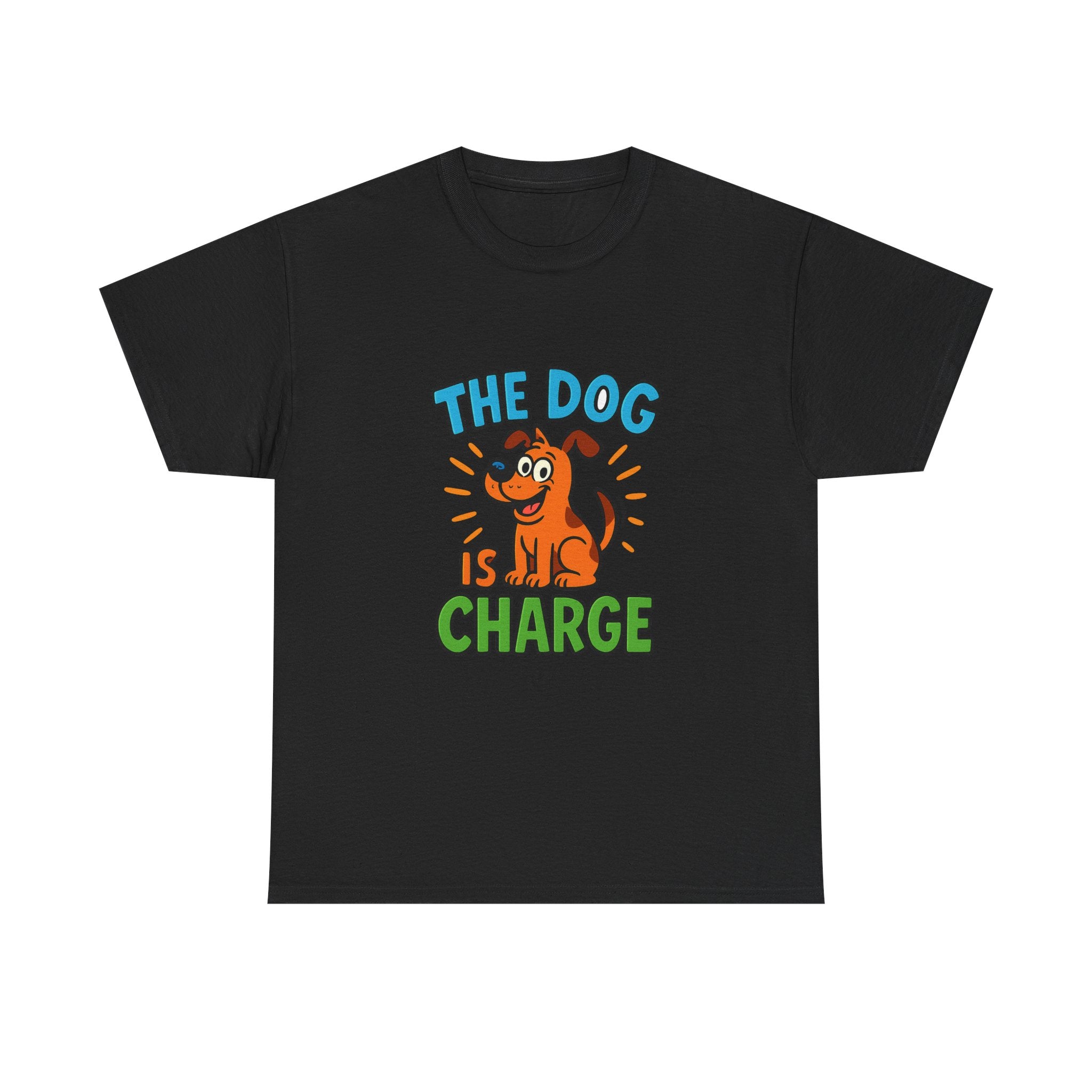 Boss Is The Dog T-Shirt | Funny Pet Humor | Graphic Tee
