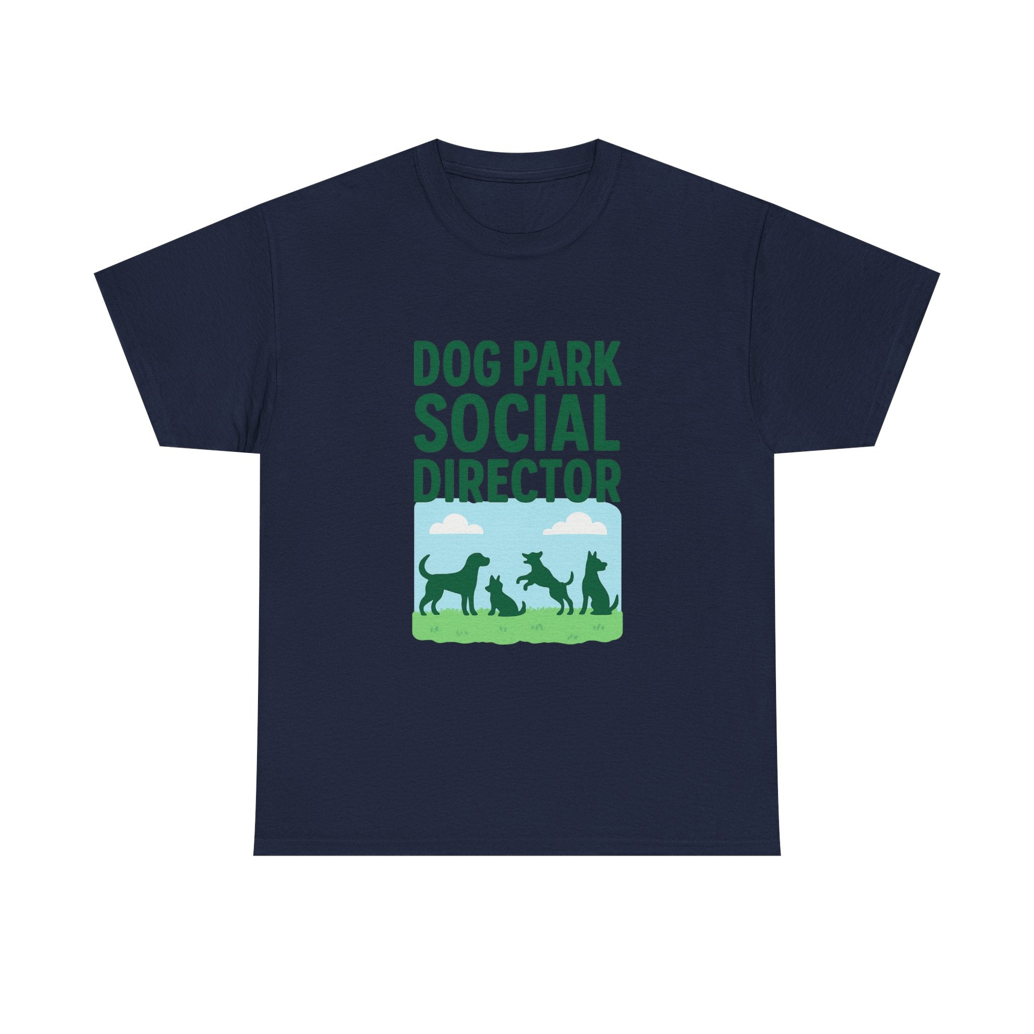 Dog Park Social Director T-Shirt | Dog Lover Gift | Graphic Tee