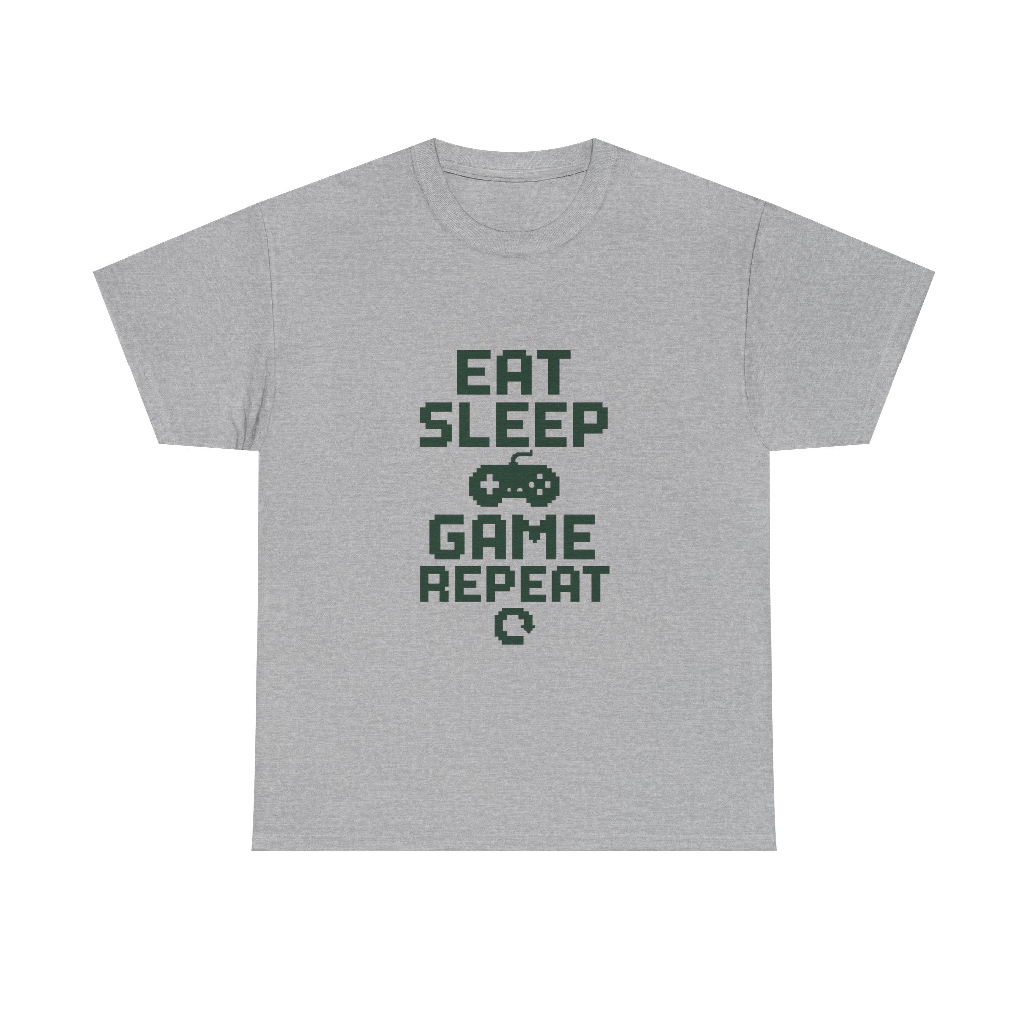 Gamer Eat Sleep Game Repeat T-Shirt | Unique Gift | Graphic Tee