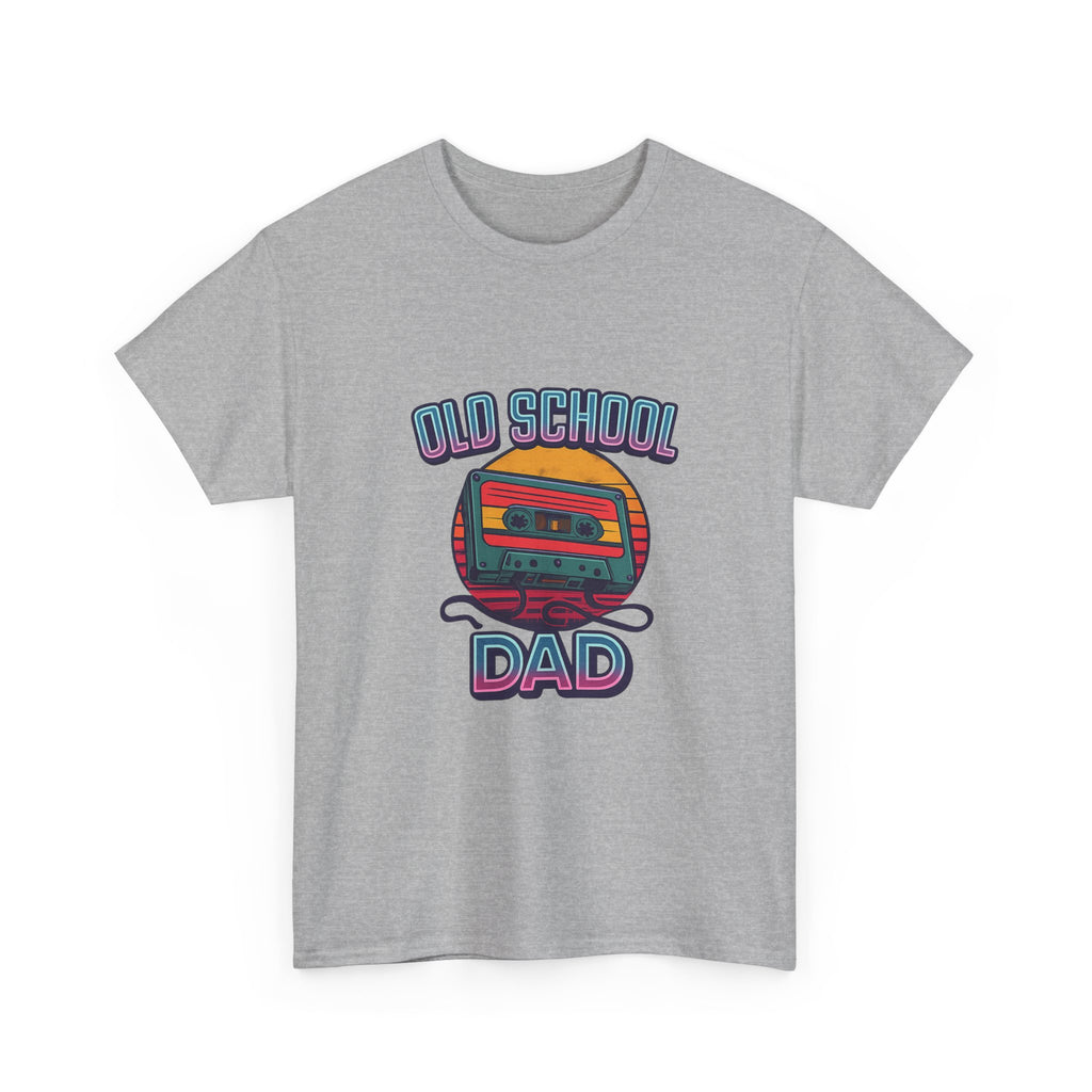 Old School Dad Cassette Tape Retro T-Shirt | Gift for Dad | Graphic Tee