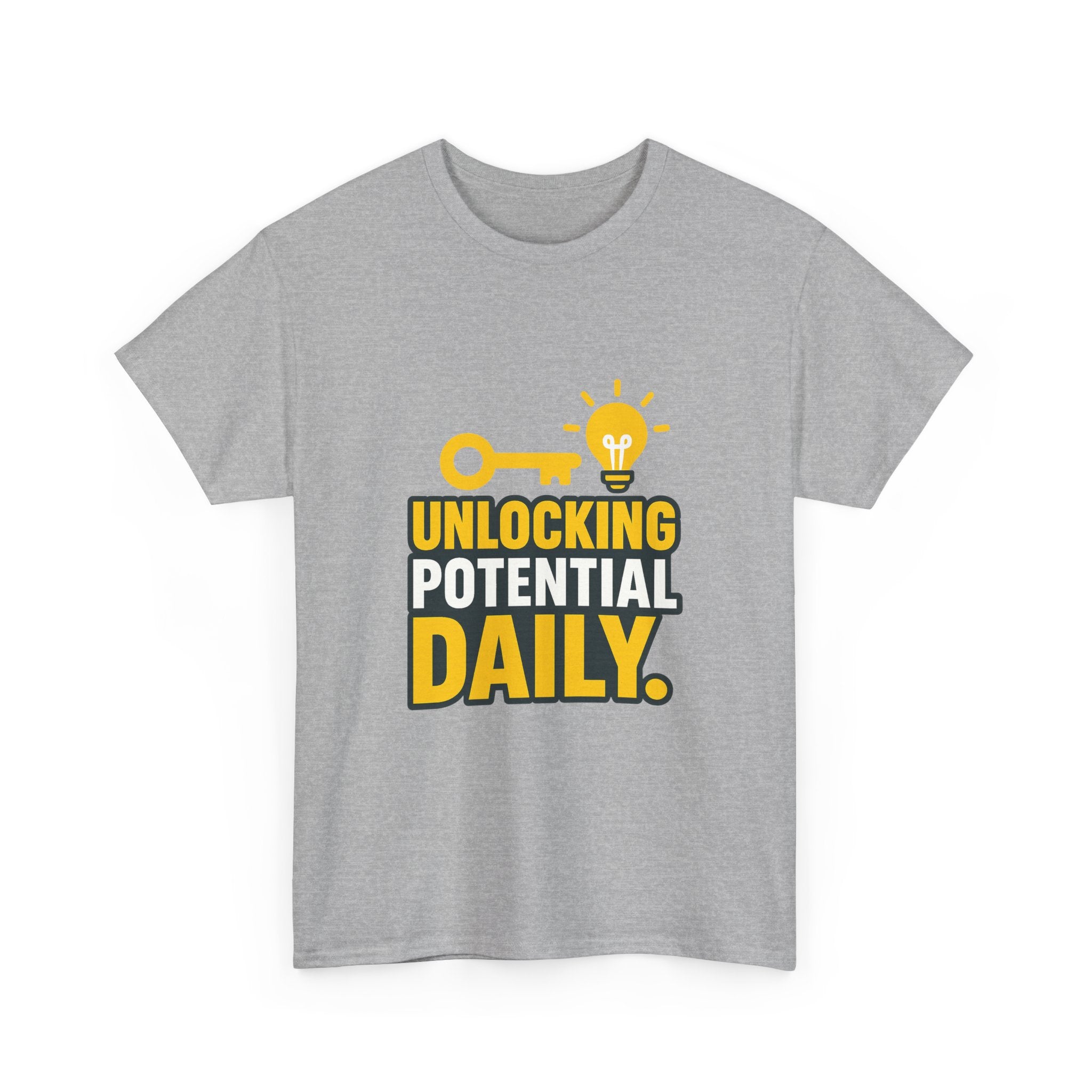 Tutor Unlocking Potential Daily T-Shirt | Unique Gift | Graphic Tee