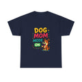 Fueled By Coffee And Dog Cuddles T-Shirt | Dog Mom Gift | Graphic Tee