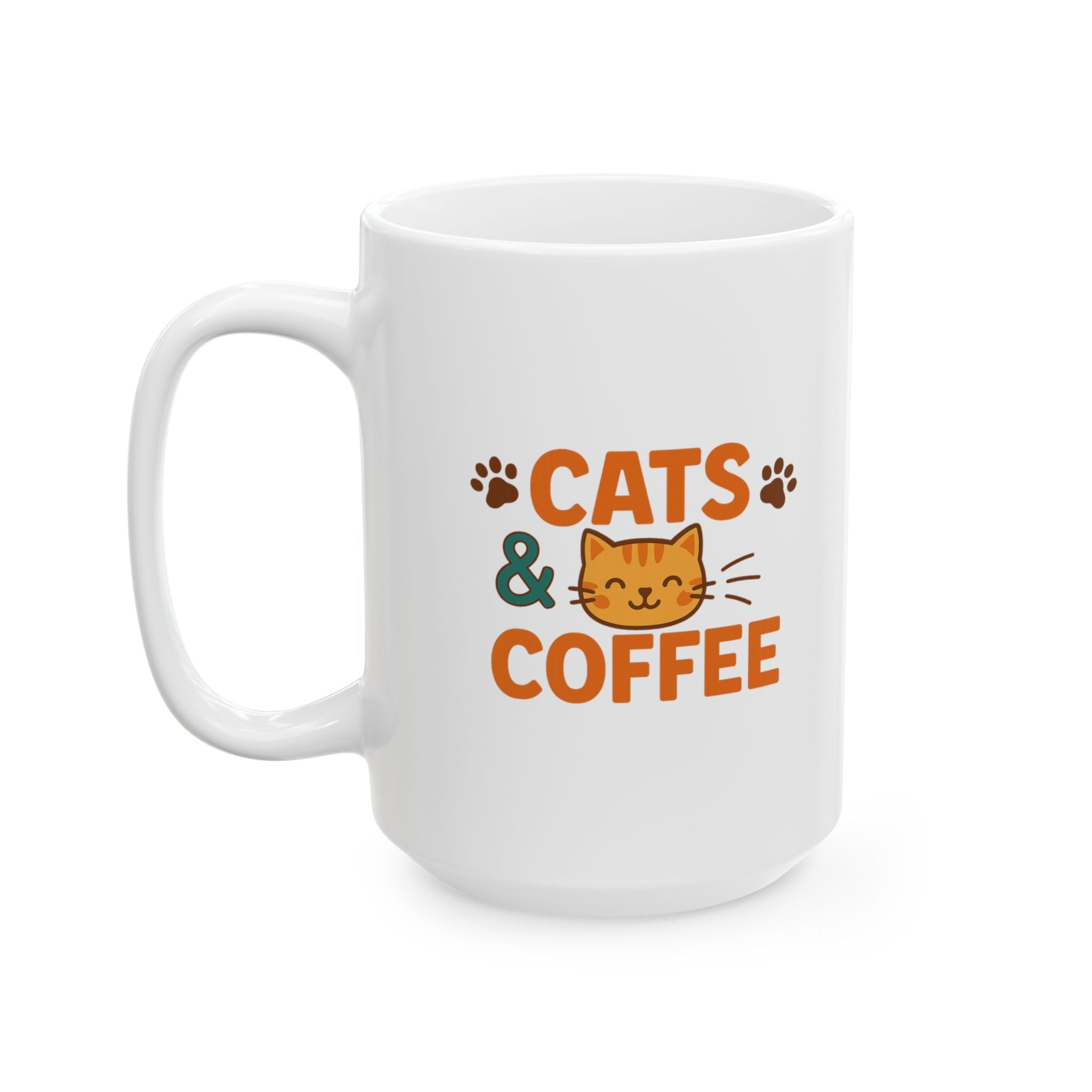 Cat Approves This Coffee Coffee Mug | Funny Cat And Coffee Gift | Ceramic Mug