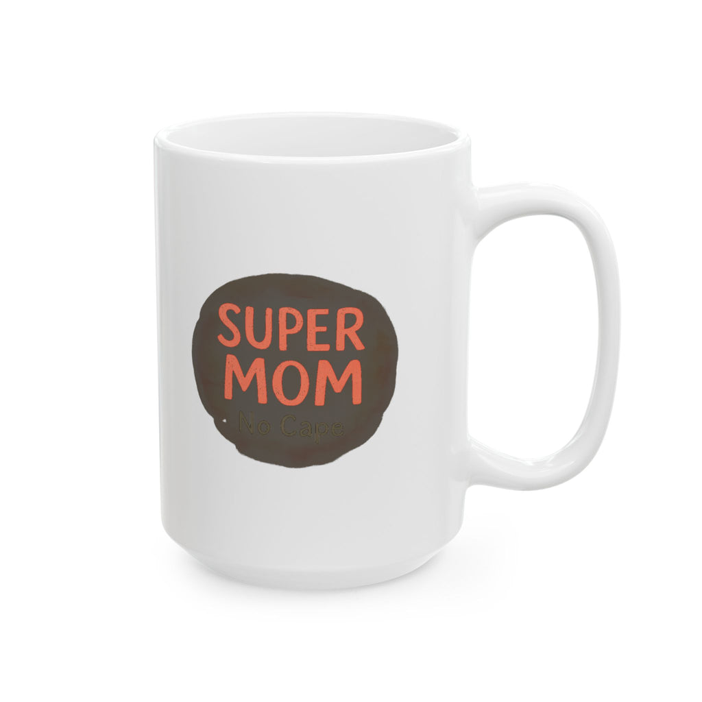 Supermom Just Add Coffee Coffee Mug | Mom Humor Gift | Ceramic Mug
