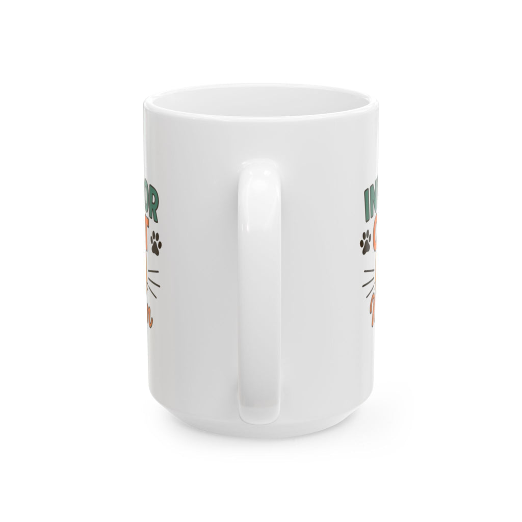 Homebody Cat Mom Club Coffee Mug | Indoor Cat Owner Gift | Ceramic Mug