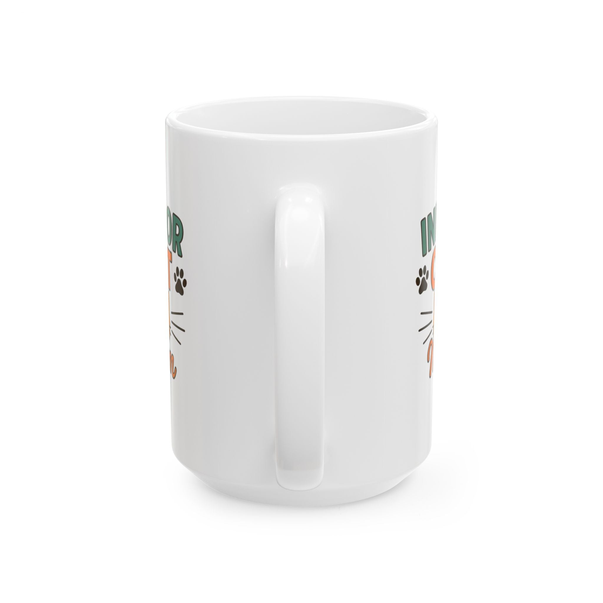 Homebody Cat Mom Club Coffee Mug | Indoor Cat Owner Gift | Ceramic Mug