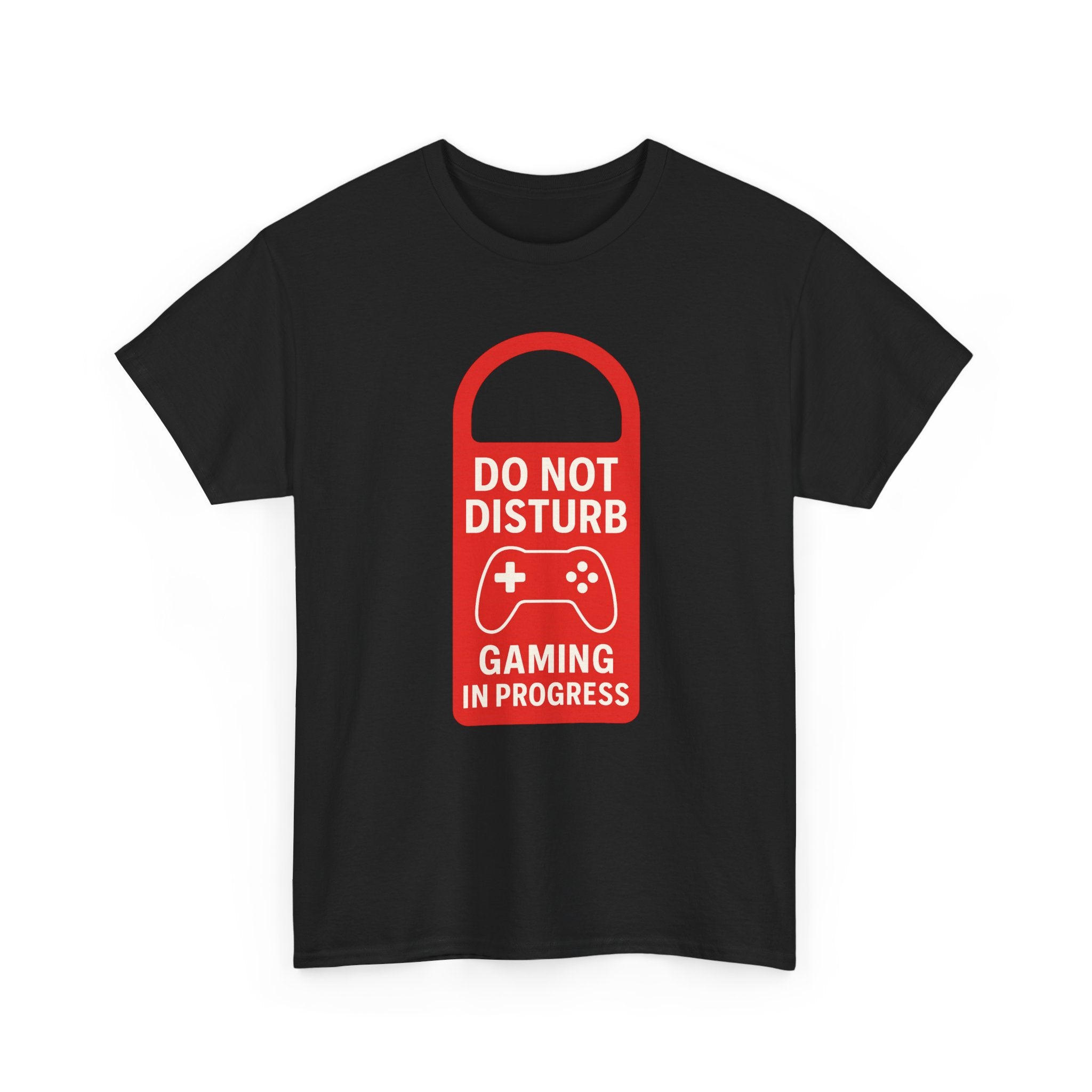 Do Not Disturb Gaming In Progress T-Shirt | Gamer Gift | Graphic Tee