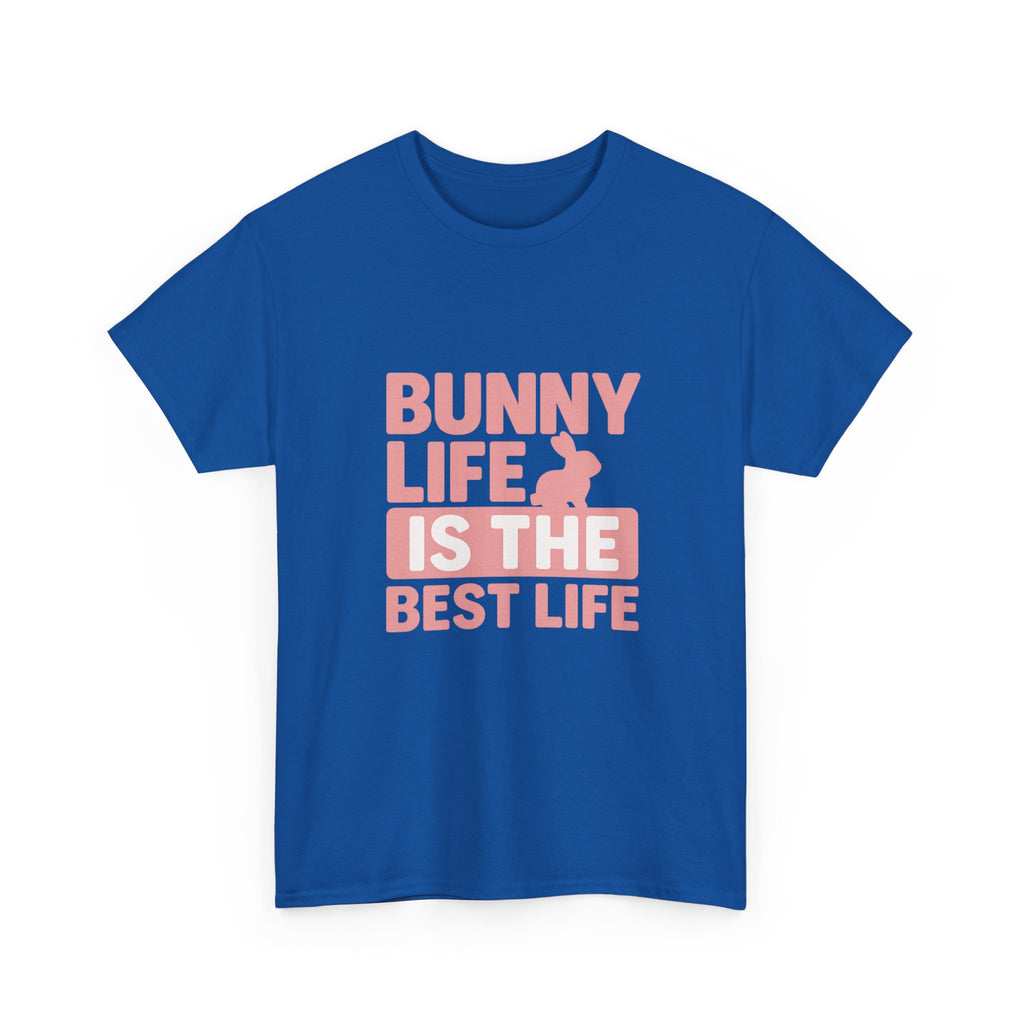 Rabbit Mom Bunny Life Is The Best Life T-Shirt | Gift for Mom | Graphic Tee