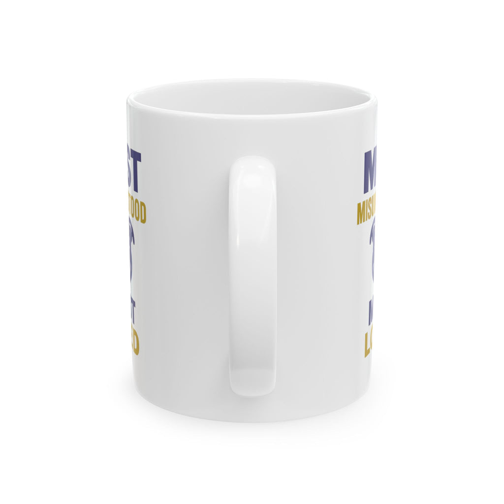 Pit Bull Mom Most Misunderstood Most Loved Coffee Mug | Gift for Mom | Ceramic Mug