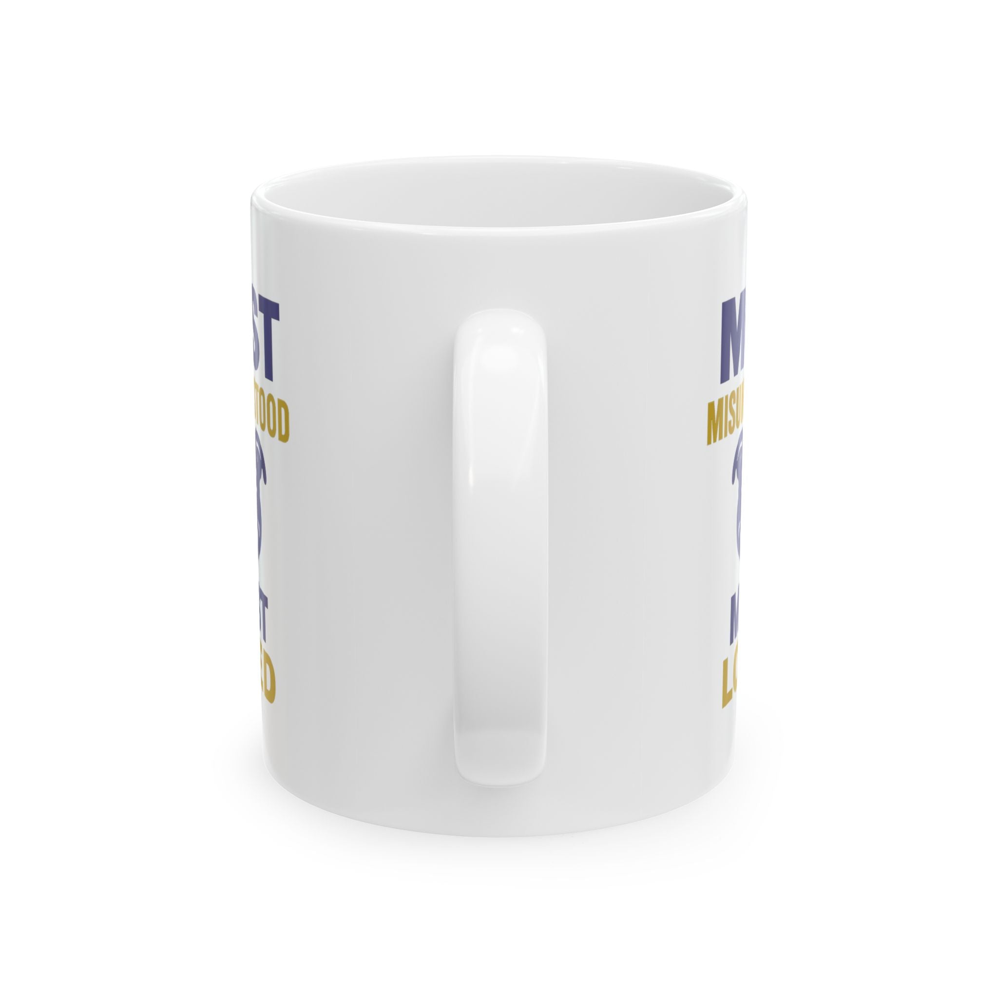 Pit Bull Mom Most Misunderstood Most Loved Coffee Mug | Gift for Mom | Ceramic Mug