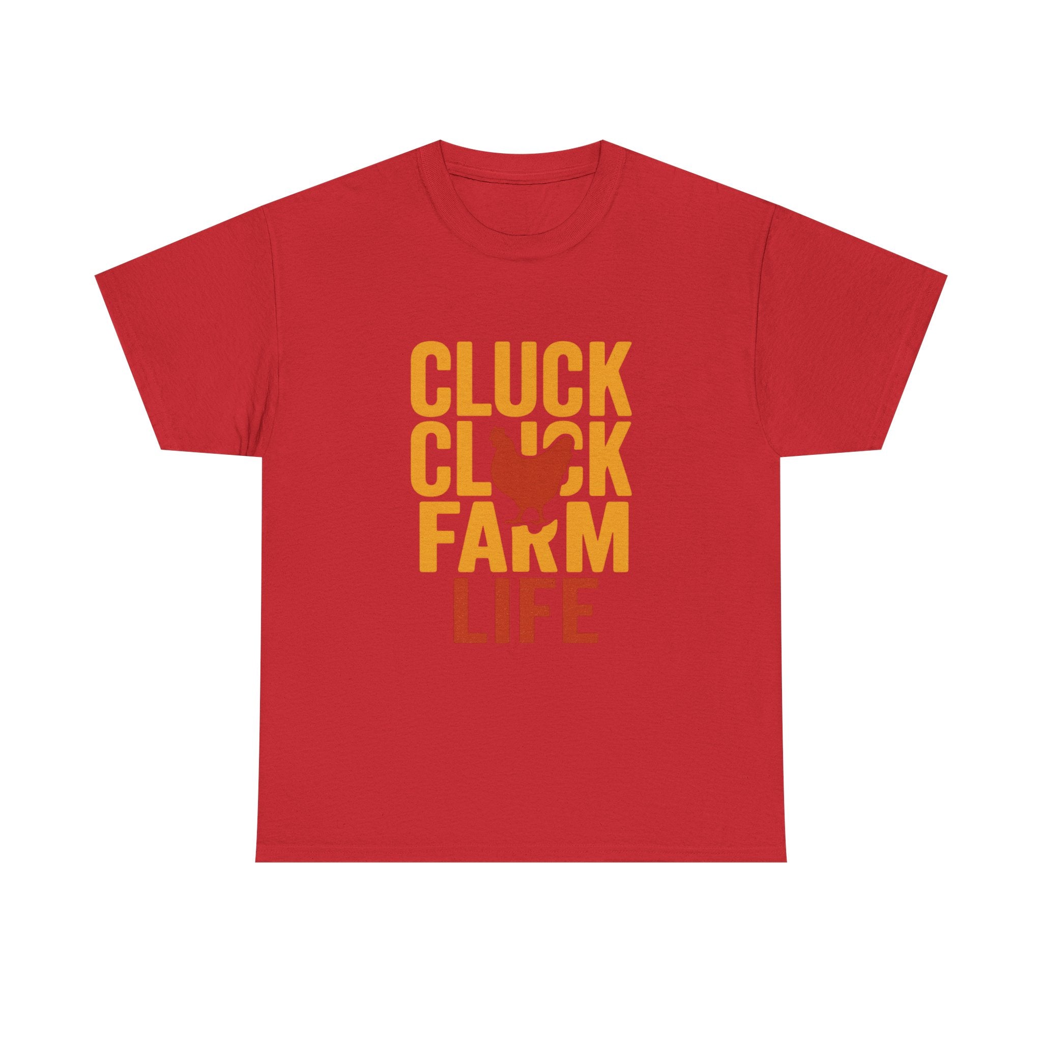 Chicken Lady Cluck Cluck Farm Life T-Shirt | Unique Gift | Graphic Tee