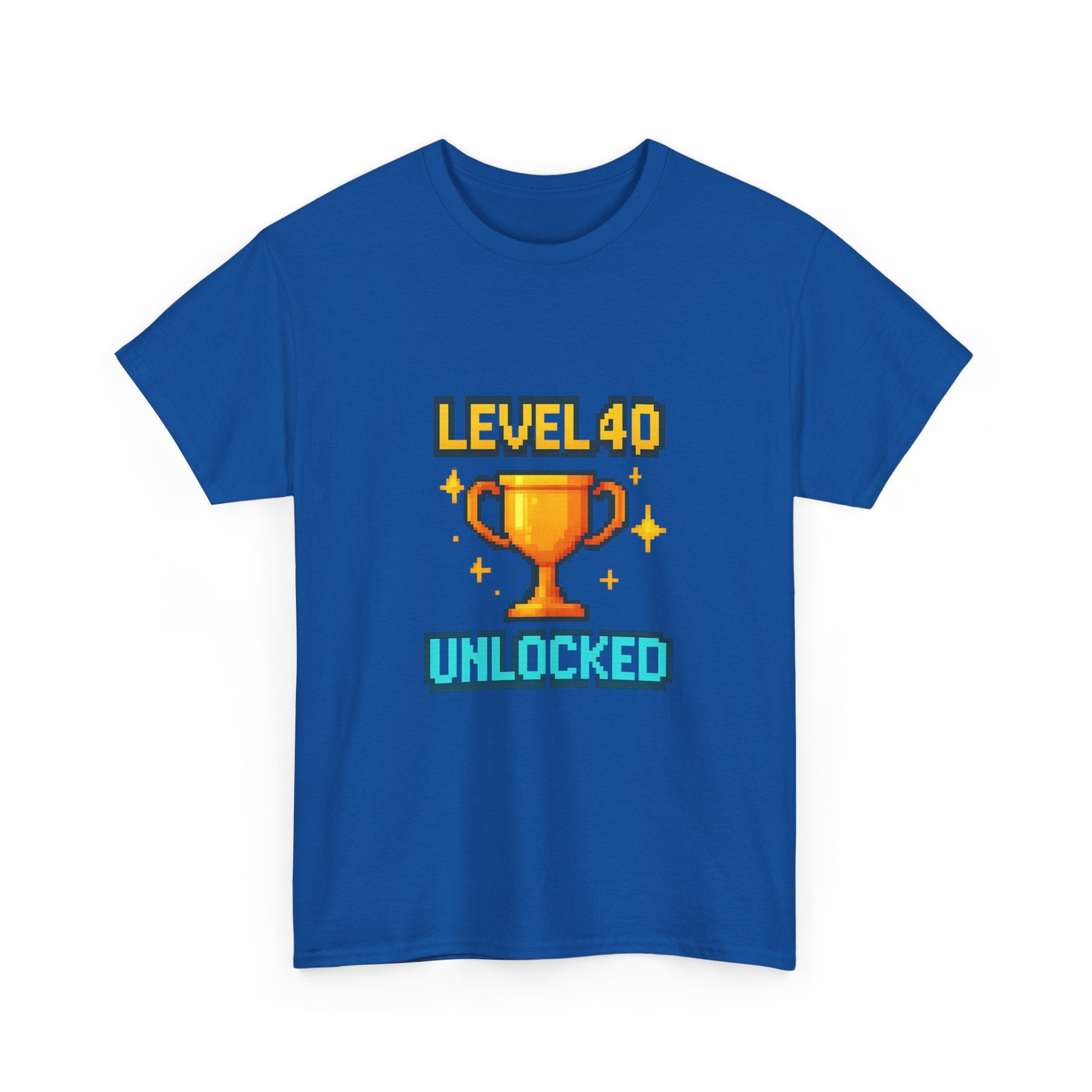 Level 40 Unlocked T-Shirt | Unique Gift | Graphic Tee