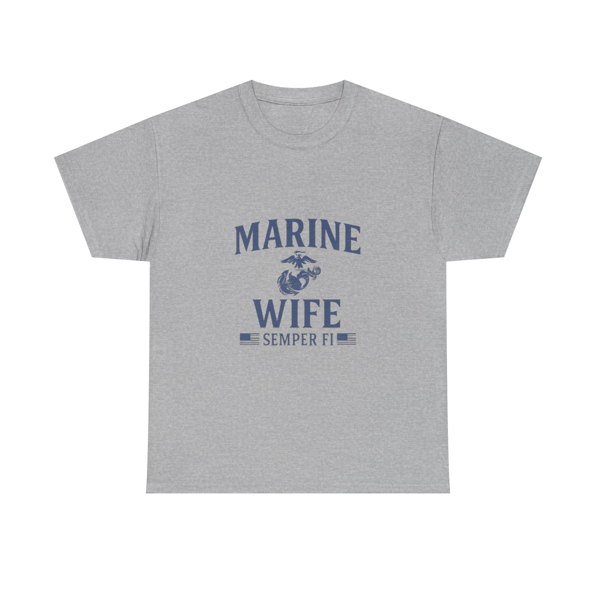 Marine Wife Semper Fi Military T-Shirt | Unique Gift | Graphic Tee