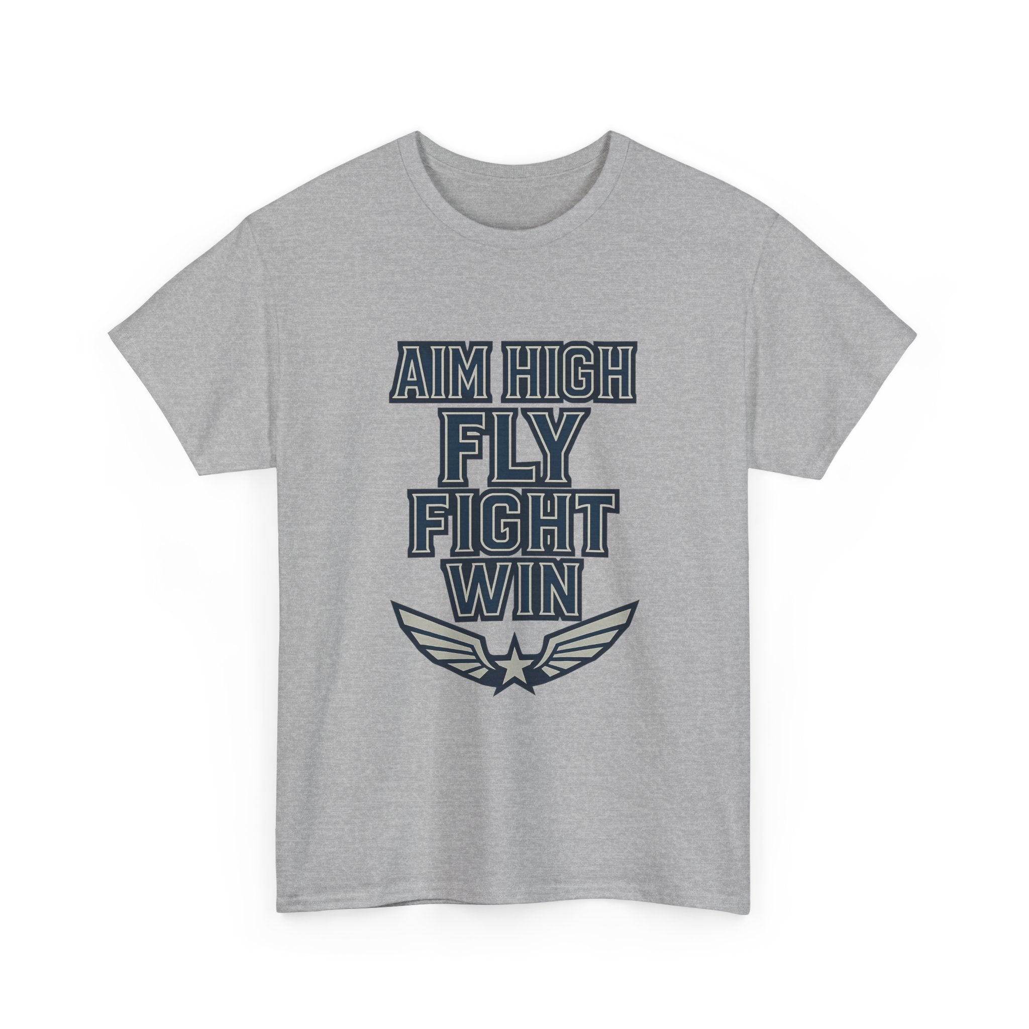 Air Force Veteran Aim High Fly Fight Win T-Shirt | Veteran Gift | Graphic Tee