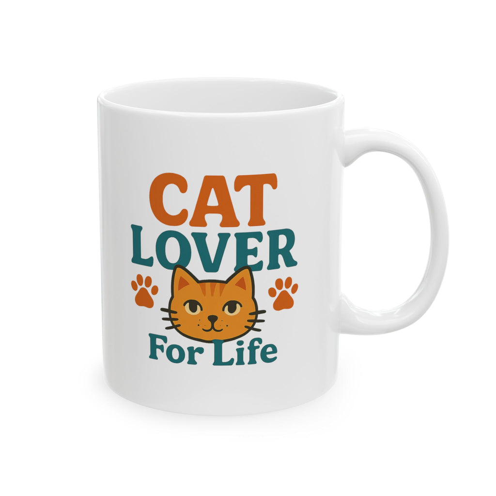 Cat Person For Life Coffee Mug | Cat Lover Appreciation | Ceramic Mug