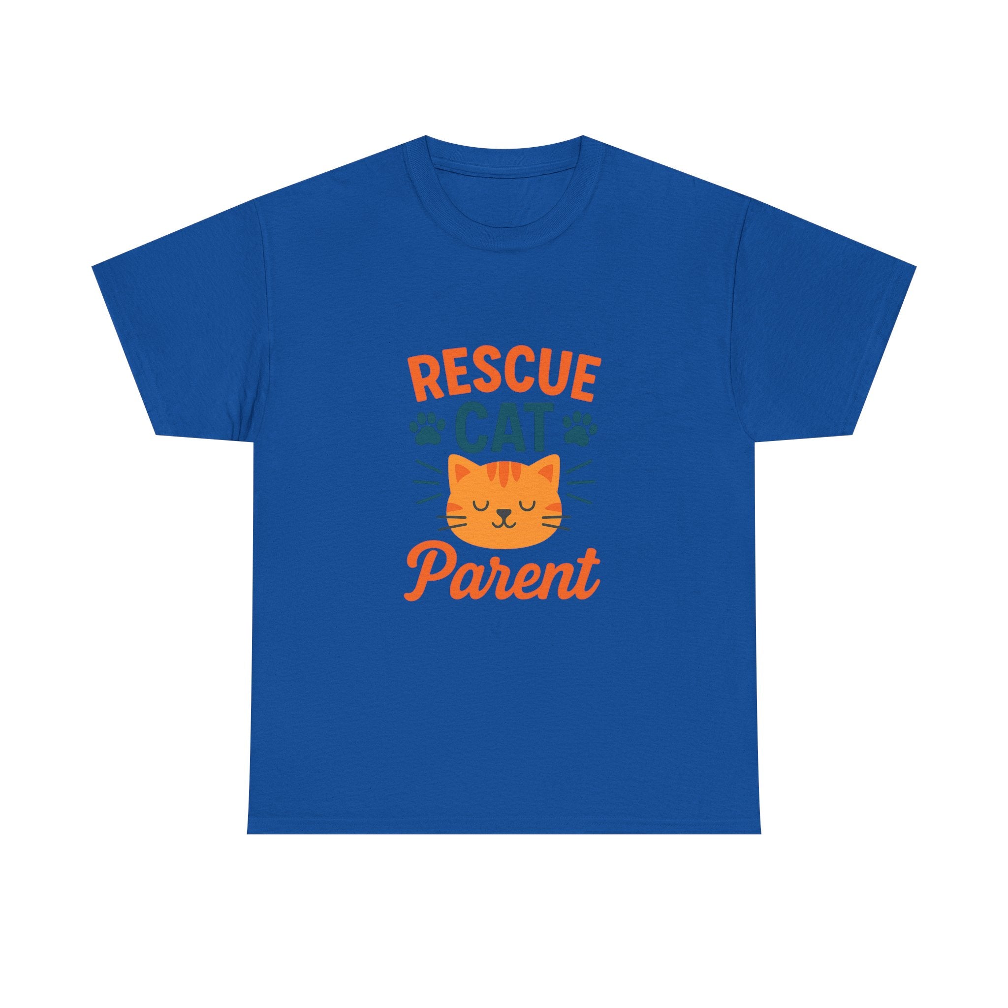 Proud Rescue Cat Parent T-Shirt | Shelter Adoption Gift | Graphic Tee
