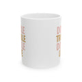 Twin Mom Double Trouble Double Love Coffee Mug | Gift for Mom | Ceramic Mug