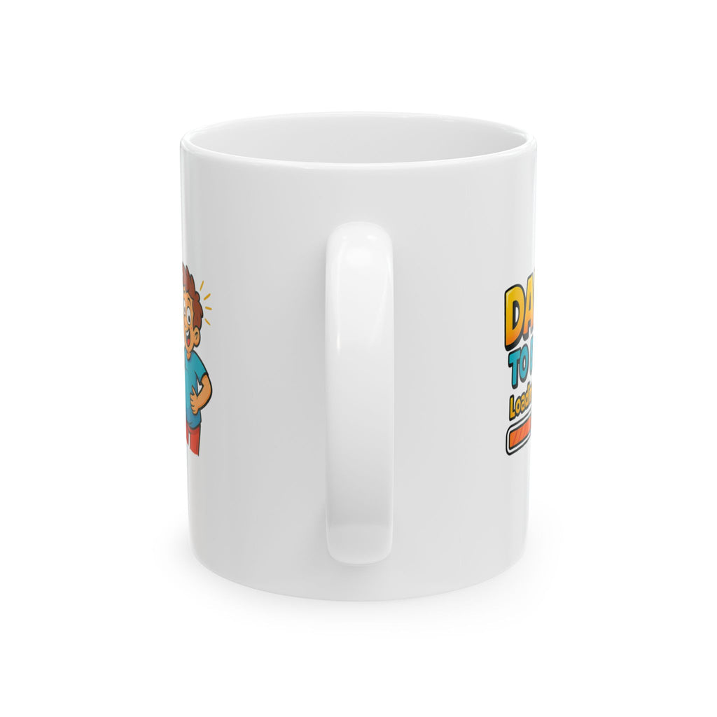 Future Dad Leveling Up Coffee Mug | Expecting Father Gift | Ceramic Mug