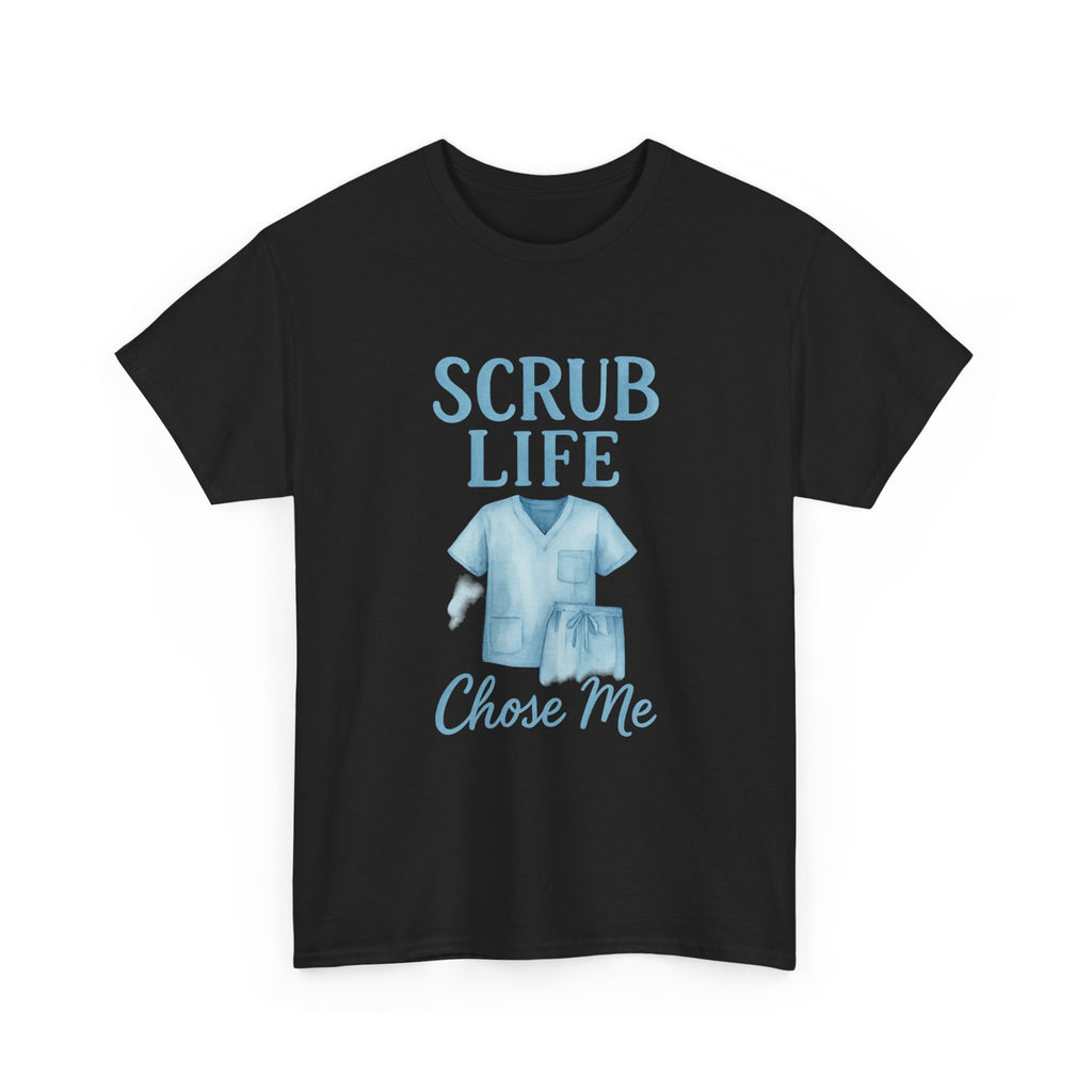 Scrubs On Coffee In Nurse Mode T-Shirt | Funny Nurse Humor | Graphic Tee