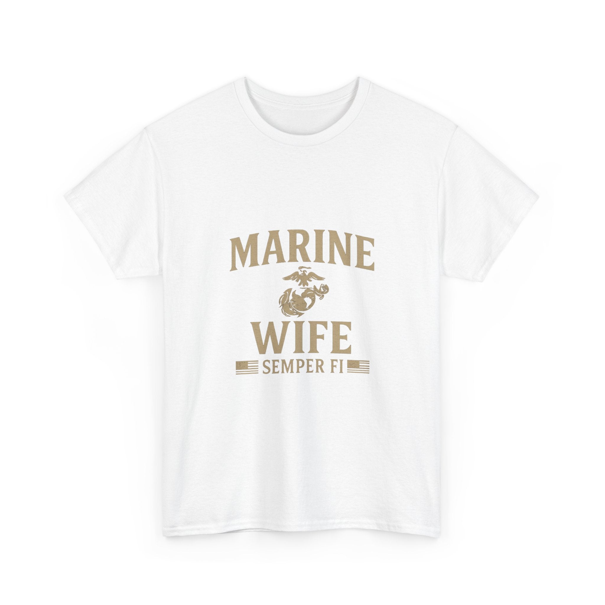 Marine Wife Semper Fi Military T-Shirt | Unique Gift | Graphic Tee