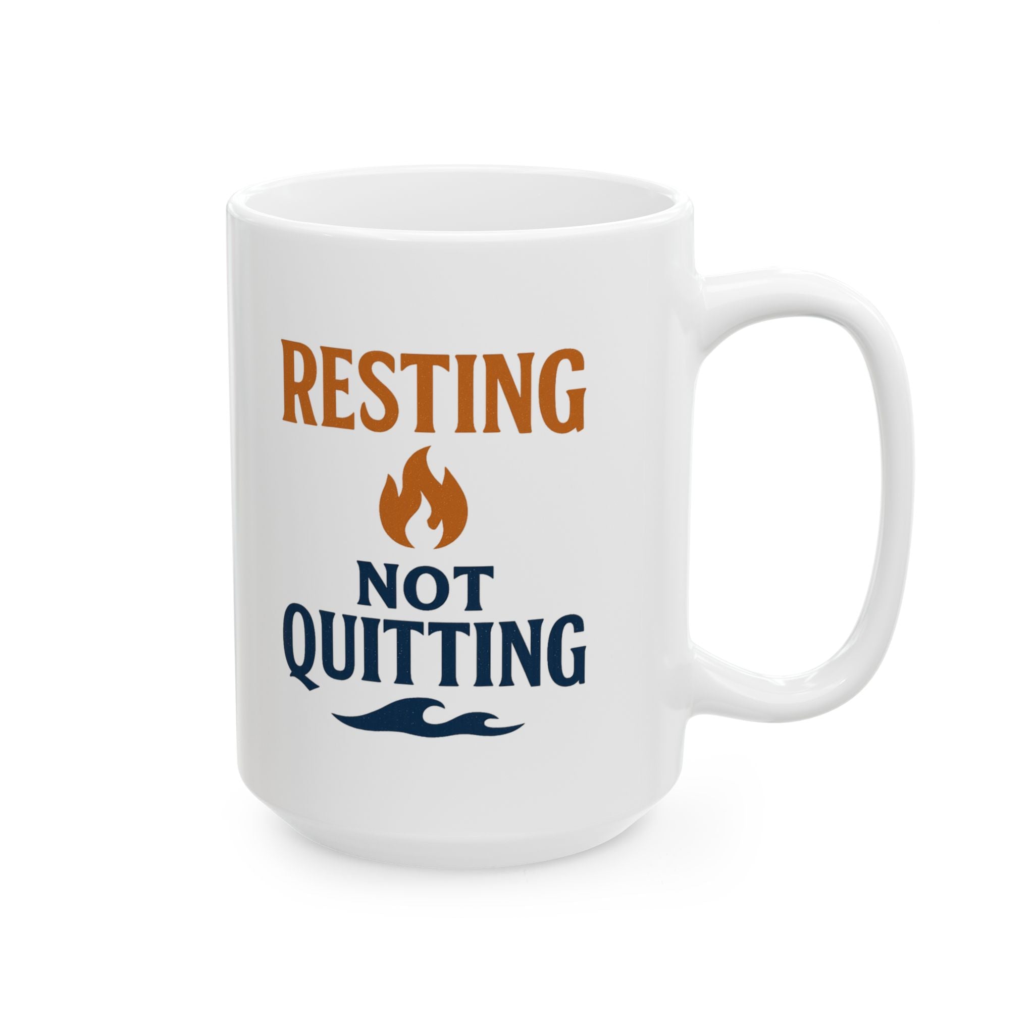 Burnout Survivor Resting But Not Quitting Coffee Mug | Unique Gift | Ceramic Mug