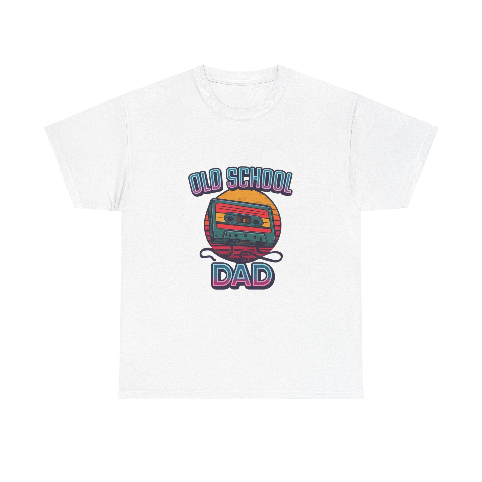 Old School Dad Cassette Tape Retro T-Shirt | Gift for Dad | Graphic Tee
