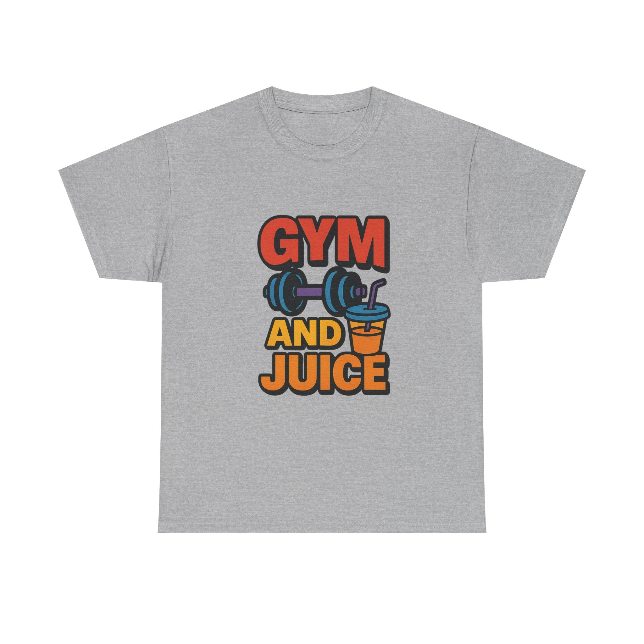 Gym And Juice Fitness T-Shirt | Unique Gift | Graphic Tee