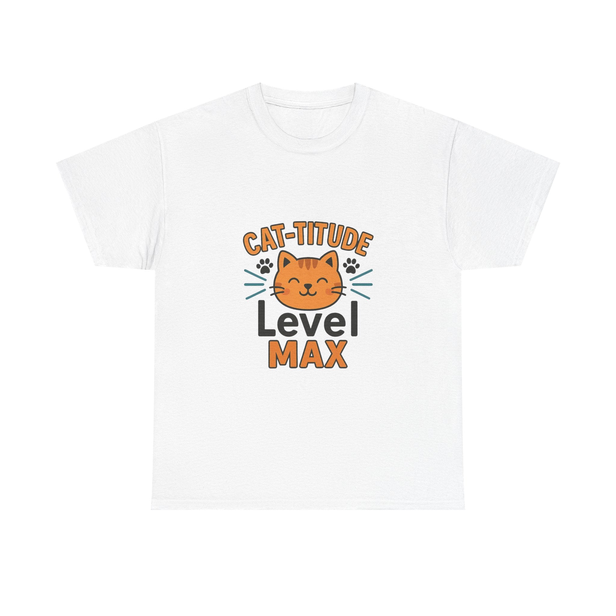 I Have Cat-titude And I Know It T-Shirt | Funny Cat Gift | Graphic Tee