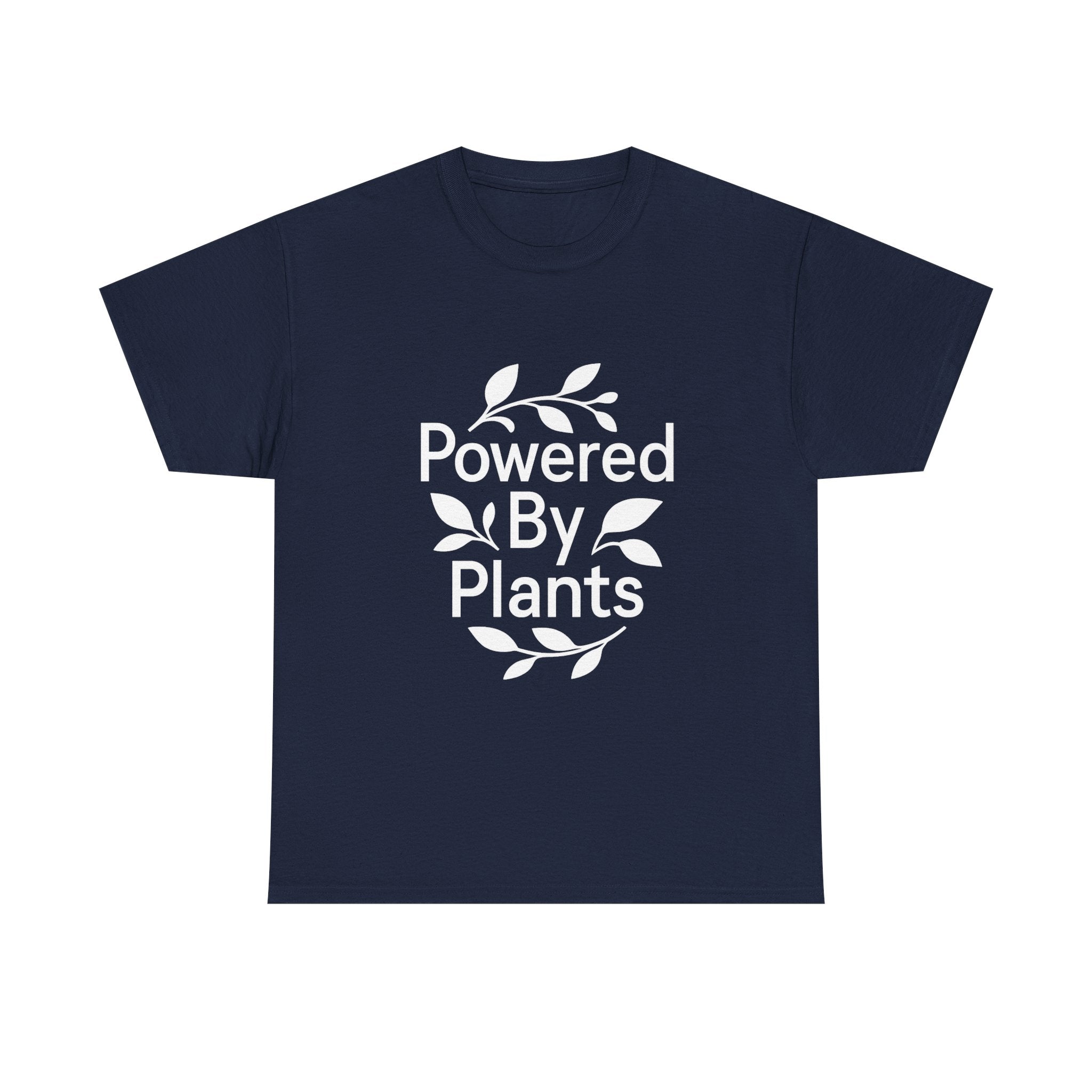 Powered By Plants Vegan T-Shirt | Unique Gift | Graphic Tee