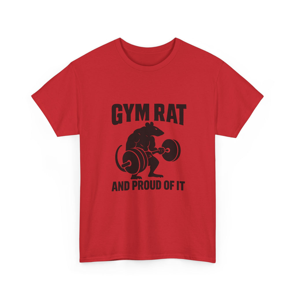Gym Rat And Proud Of It Fitness T-Shirt | Unique Gift | Graphic Tee