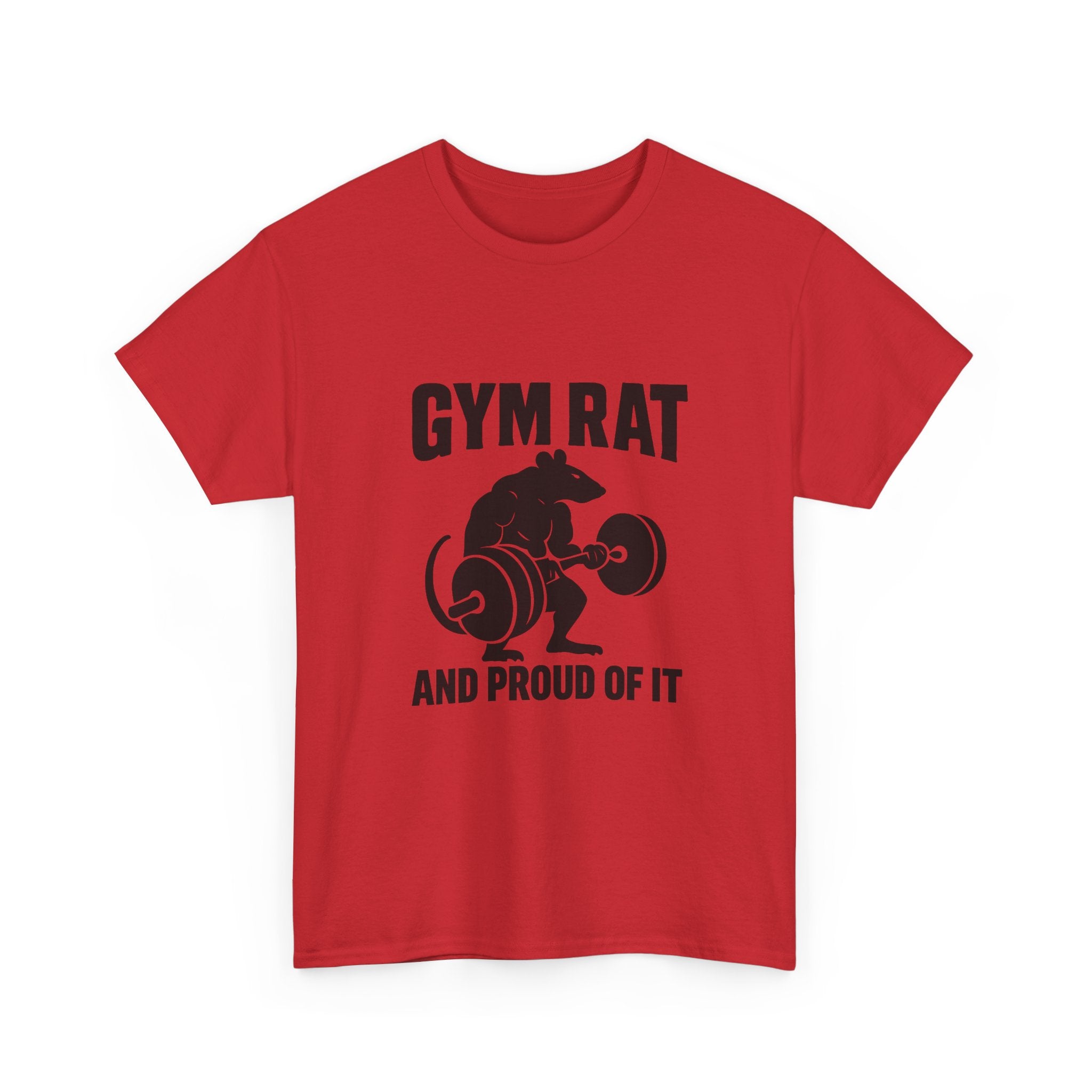 Gym Rat And Proud Of It Fitness T-Shirt | Unique Gift | Graphic Tee