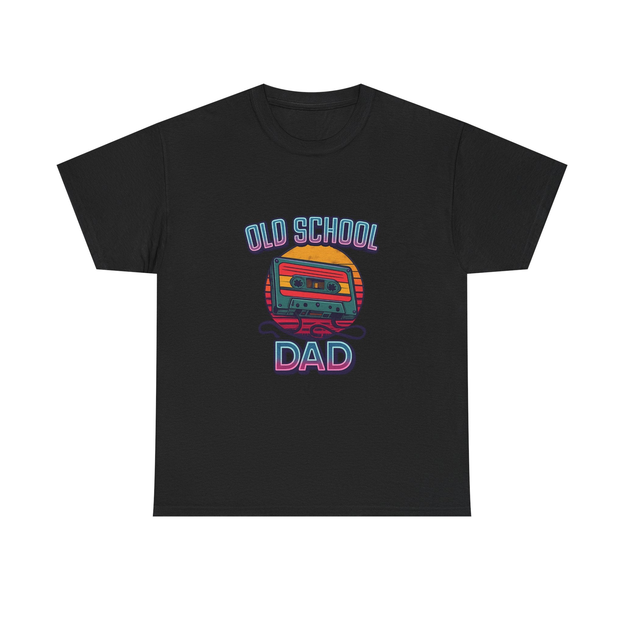 Old School Dad Cassette Tape Retro T-Shirt | Gift for Dad | Graphic Tee