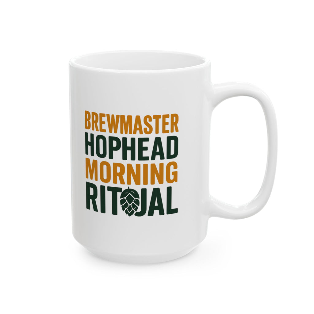 Brewmaster Hophead Morning Ritual Coffee Mug | Unique Gift | Ceramic Mug