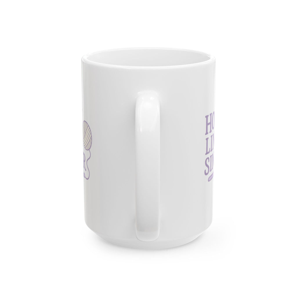 Crochet Master Hook Line And Sinker Coffee Mug | Unique Gift | Ceramic Mug