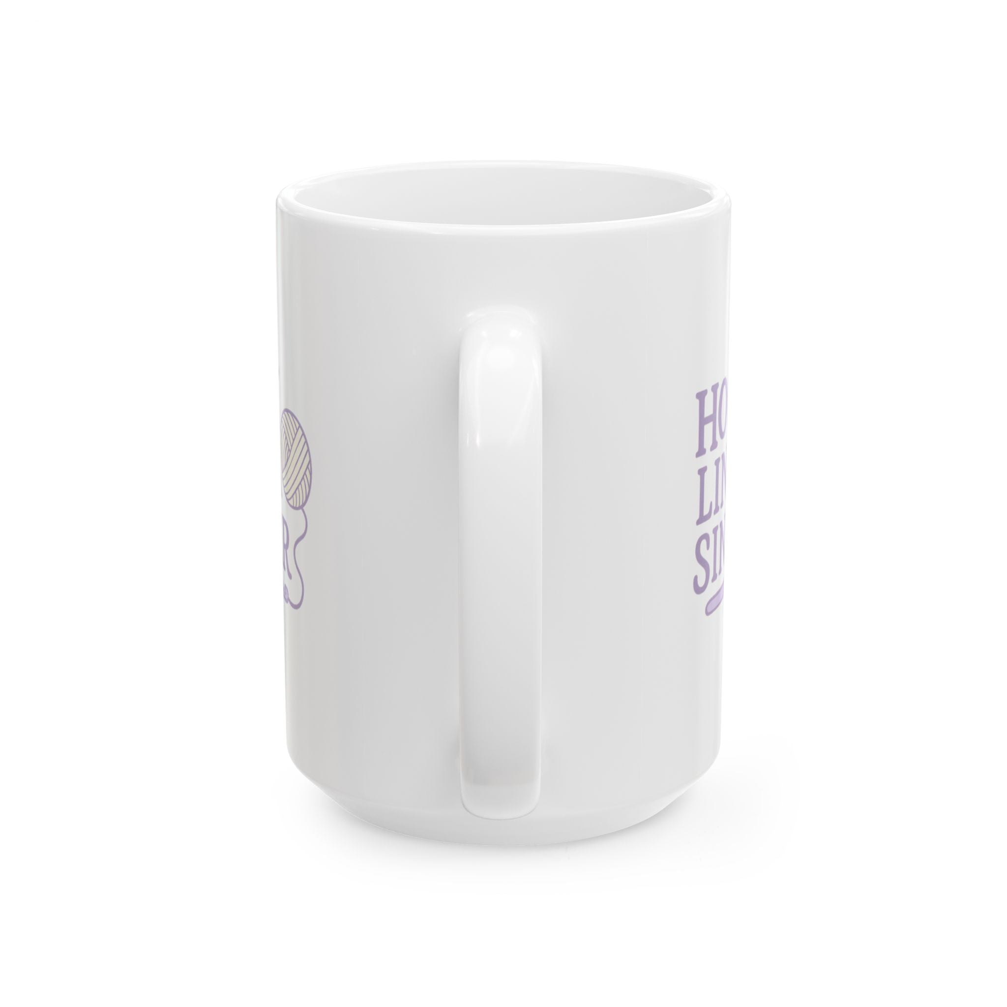 Crochet Master Hook Line And Sinker Coffee Mug | Unique Gift | Ceramic Mug