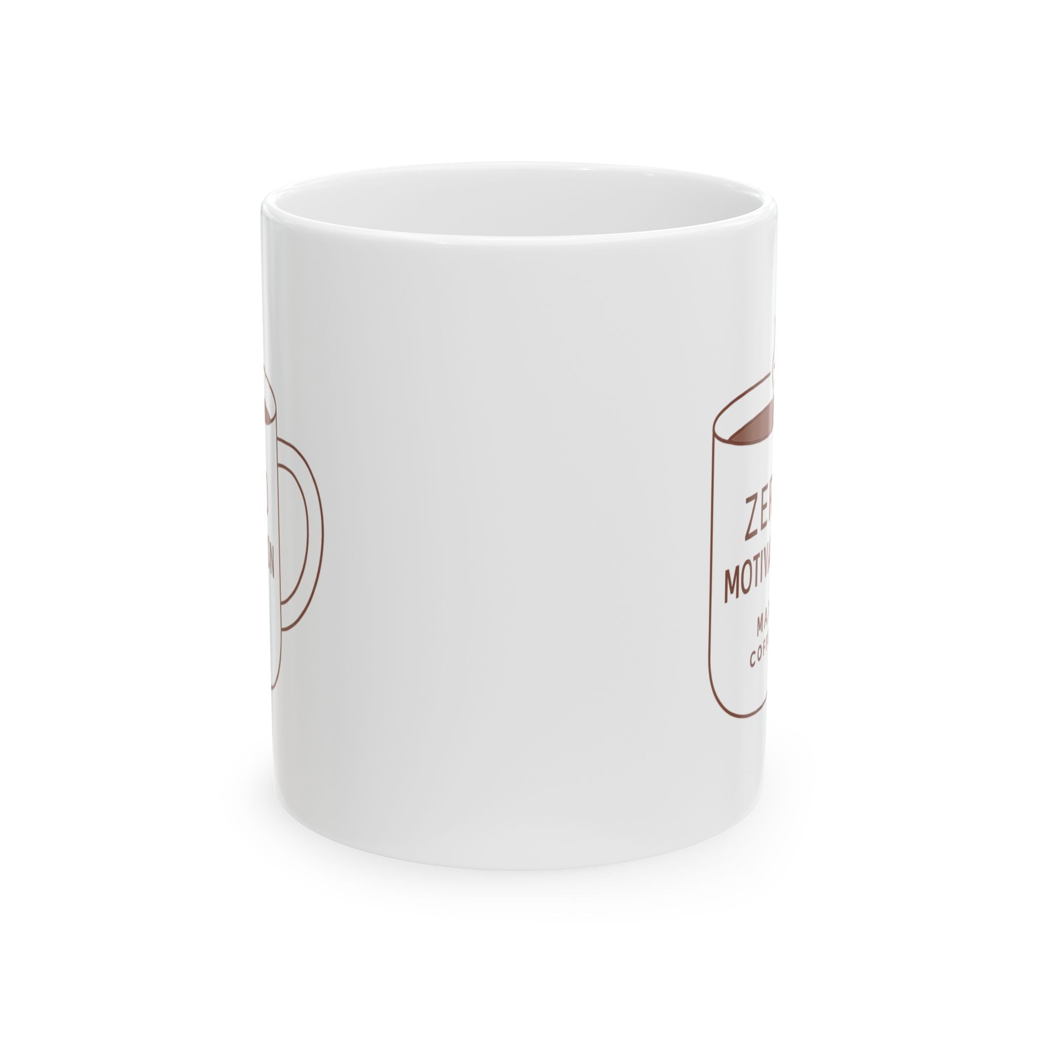 Zero Motivation Loading Indefinitely Coffee Mug | Funny Gift | Ceramic Mug