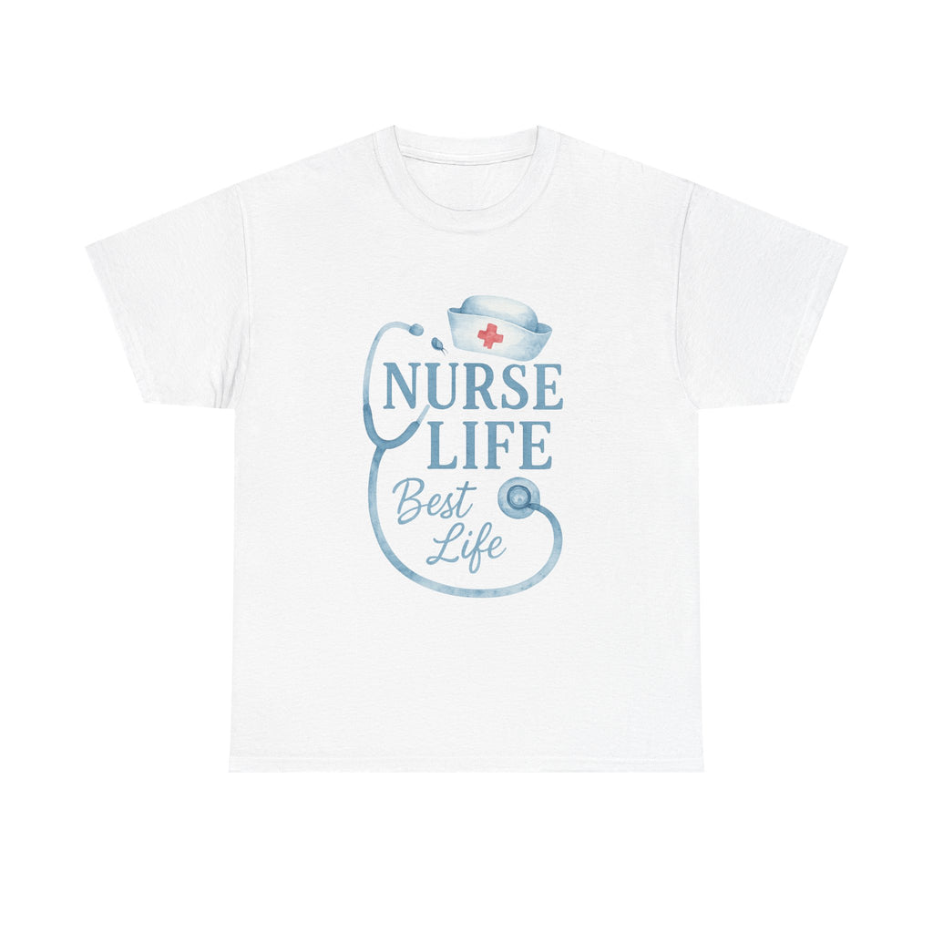 Nurse Life Coffee And Saving Lives T-Shirt | Funny Nurse Humor | Graphic Tee