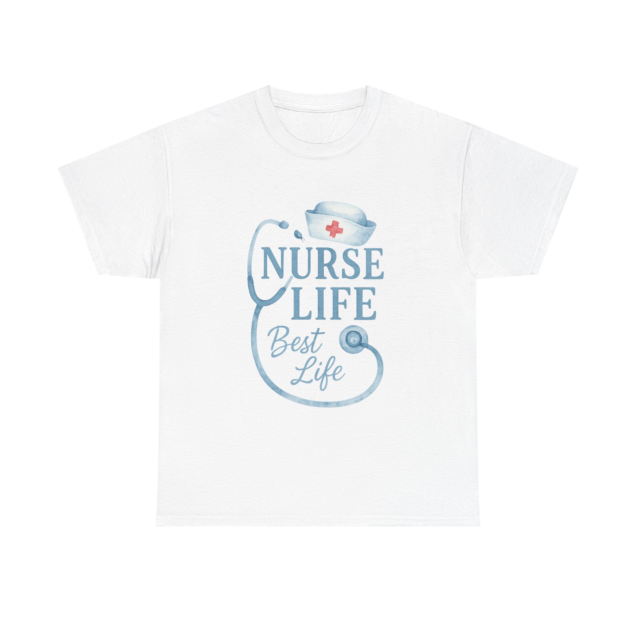 Nurse Life Coffee And Saving Lives T-Shirt | Funny Nurse Humor | Graphic Tee