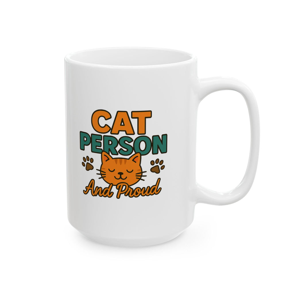 Cat Person Loading Please Wait Coffee Mug | Funny Cat Lover Gift | Ceramic Mug