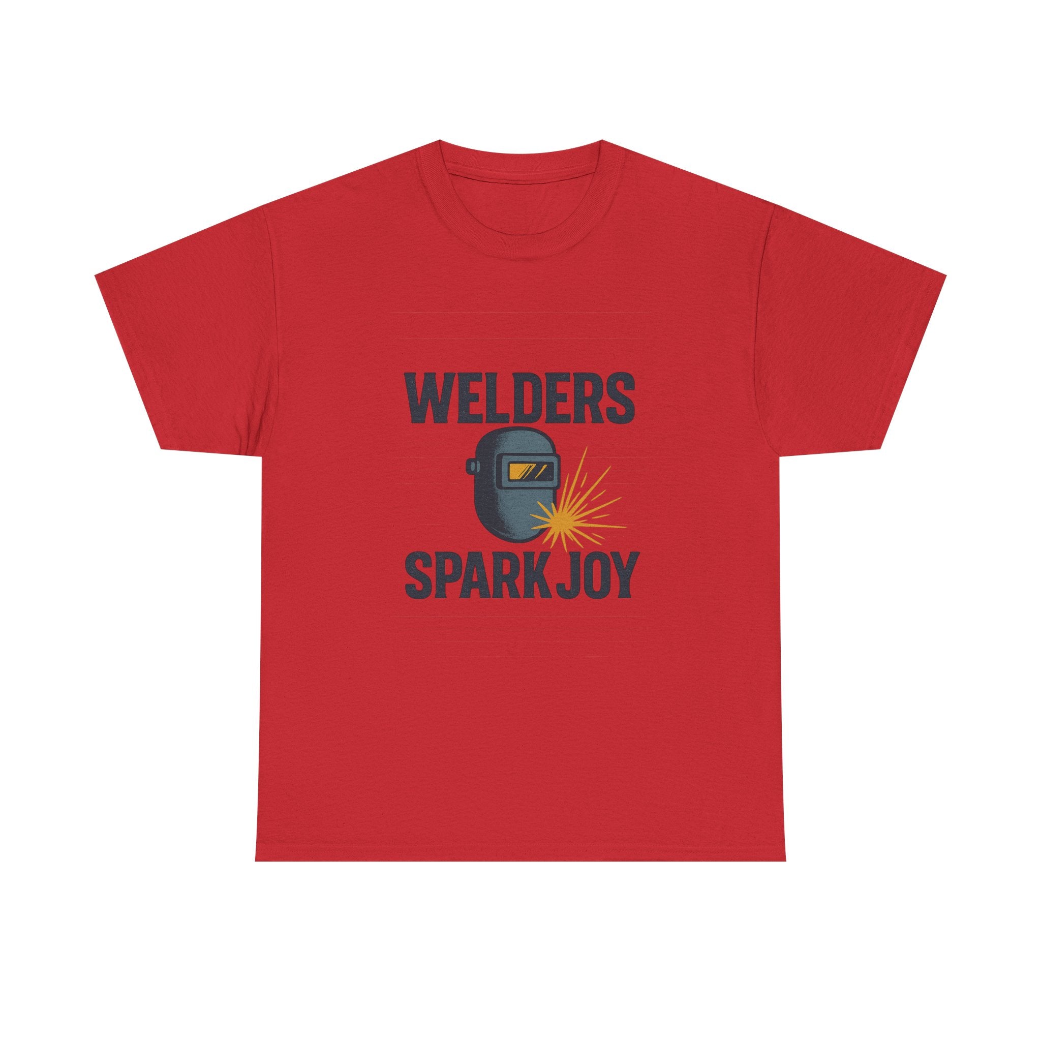 Welders Spark Joy Profession T-Shirt | Unique Gift | Graphic Tee