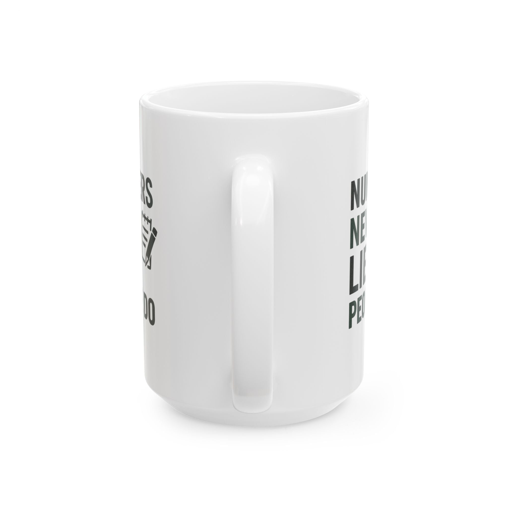 Bookkeeper Numbers Never Lie People Do Coffee Mug | Unique Gift | Ceramic Mug