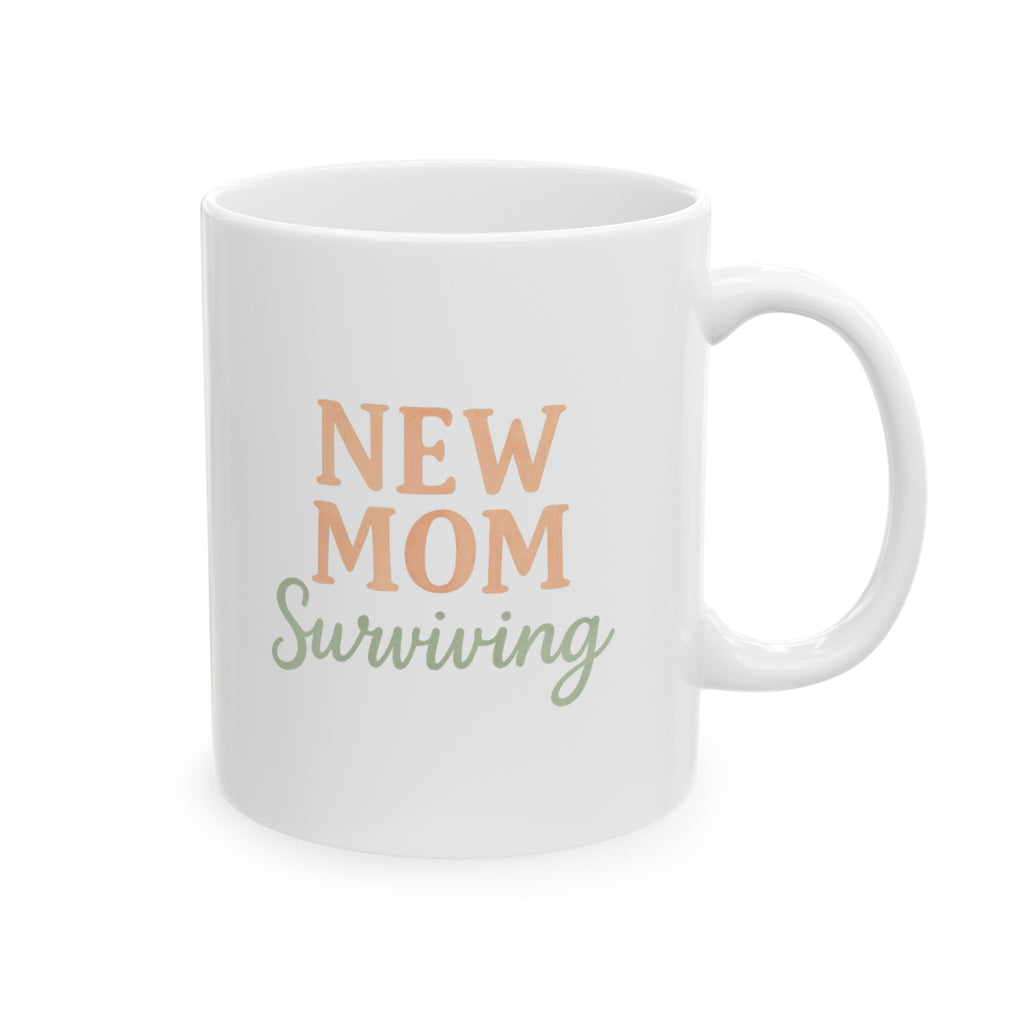 New Mom Sleep Is A Myth Now Coffee Mug | New Mom Humor | Ceramic Mug